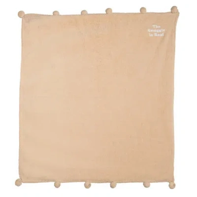 Totalee Gift The Snuggle Is Real Blanket Polyester Brown In Neutral