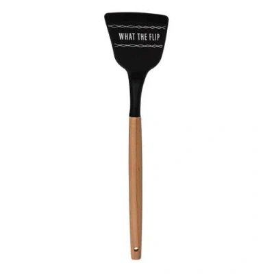 Totalee Gift What The Flip Silicon Turner Rubber Black