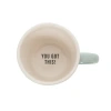 Totalee Gift You Got This! Friendly Reminder Mug Ceramic 9.5 oz In White