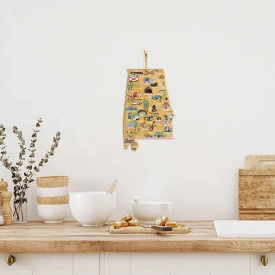 Totally Bamboo Alabama Cutting & Serving Board With Artwork By Fish Kiss