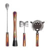 Totally Bamboo Baltique By  Marrakesh 4-pc. Bar Tool Set In Multi