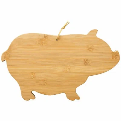Totally Bamboo Bamboo Pig Shaped Cutting Board