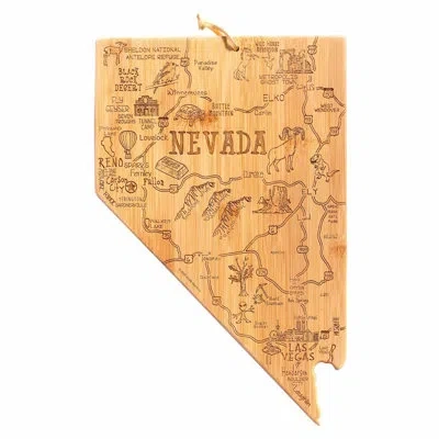 Totally Bamboo Destination Nevada Bamboo Cutting & Serving Board