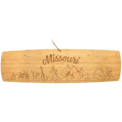 Totally Bamboo Missouri 30-inch Engraved Bamboo Charcuterie Board