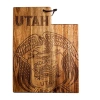 Totally Bamboo Origins State Shaped Serving And Cutting Board In Multi