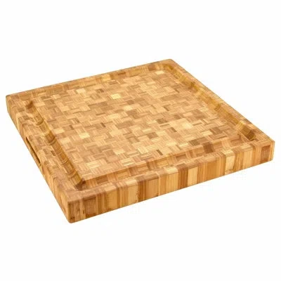 Totally Bamboo Pro Board End-grain Bamboo Carving Board