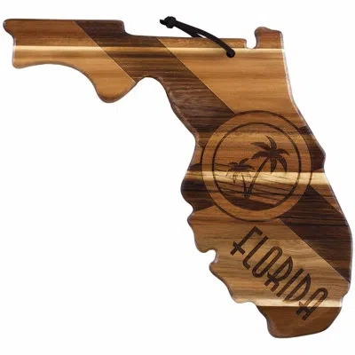 Totally Bamboo Rock & Branch Origins Florida Acacia Cutting & Serving Board