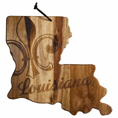 Totally Bamboo Rock & Branch Origins Louisiana Acacia Cutting & Serving Board