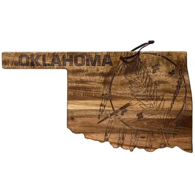 Totally Bamboo Rock & Branch Origins Oklahoma Acacia Cutting & Serving Board