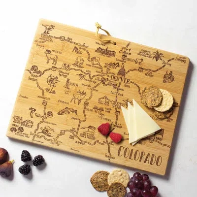 Totally Bamboo State Destination Series Bamboo Colorado Cutting Board