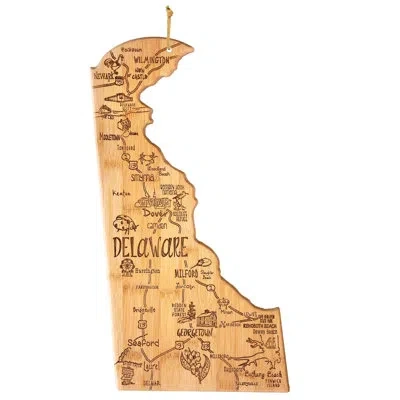 Totally Bamboo State Destination Series Bamboo Delaware Cutting Board