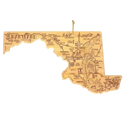 Totally Bamboo State Destination Series Bamboo Maryland Cutting Board