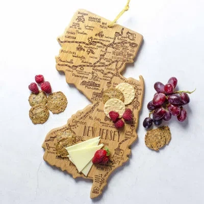 Totally Bamboo State Destination Series Bamboo New Jersey Cutting Board