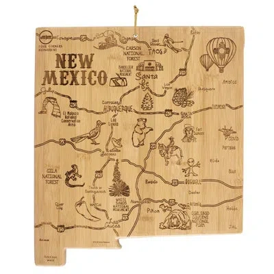 Totally Bamboo State Destination Series Bamboo New Mexico Cutting Board