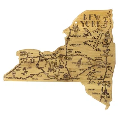 Totally Bamboo State Destination Series Bamboo New York Cutting Board