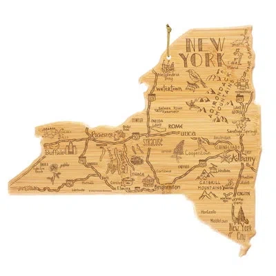 Totally Bamboo State Destination Series Bamboo New York Cutting Board