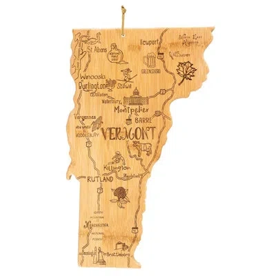 Totally Bamboo State Destination Series Bamboo Vermont Cutting Board