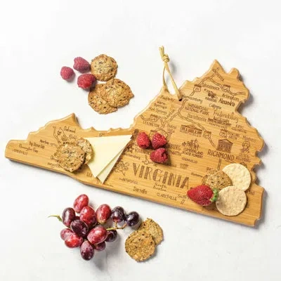 Totally Bamboo State Destination Series Bamboo Virginia Cutting Board
