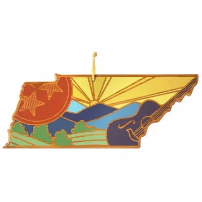 Totally Bamboo Tennessee Cutting & Serving Board With Artwork By Summer Stokes