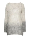 Totally H. Woman Sweater Beige Size L Cotton, Linen In Beige