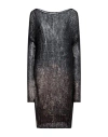 Totally H. Woman Sweater Black Size S Cotton, Linen In Black