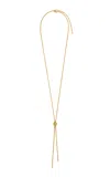 Totême Rope Lariat Gold-tone Necklace