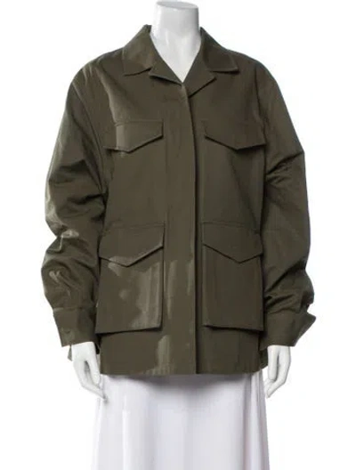 Pre-owned Totême 2021 Army Utility Jacket W/ Tags In Neutral