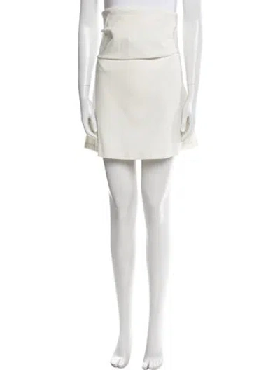 Pre-owned Totême 2022 Crepe Band Tube Tunic W/ Tags In Neutral