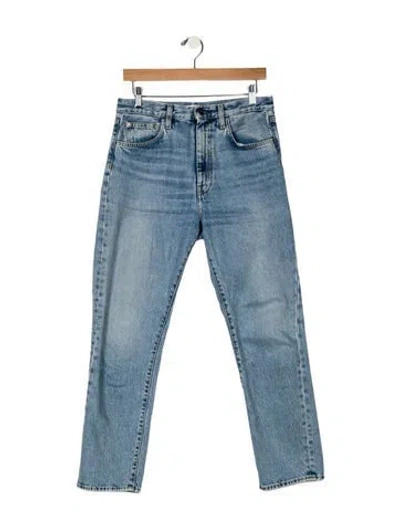 Pre-owned Totême 2022 Straight Leg Jeans In Blue