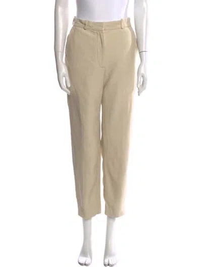 Pre-owned Totême 2022 Straight Leg Pants In Neutral