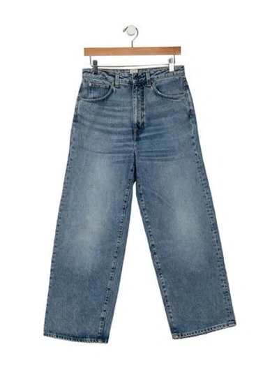 Pre-owned Totême 2022 Wide Leg Jeans In Blue