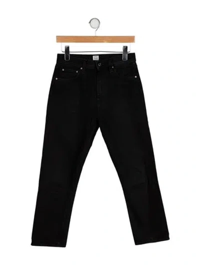 Pre-owned Totême 2023 Straight Leg Jeans In Black