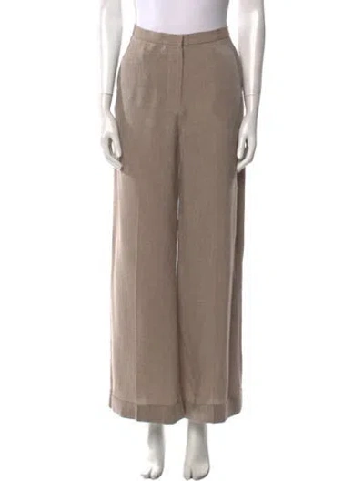 Pre-owned Totême 2023 Wide Leg Pants In Neutral