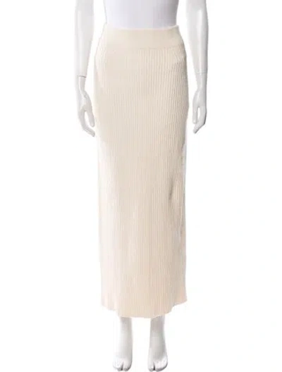 Pre-owned Totême 2024 Midi Length Skirt In Neutral