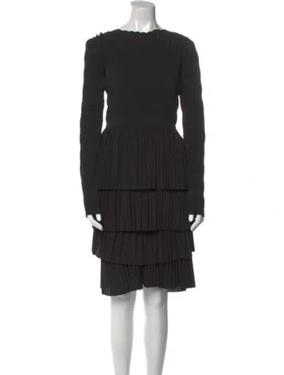 Pre-owned Totême 2025 Midi Length Dress In Black
