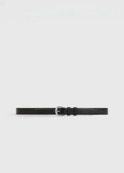 Totême 2.5cm Classic Belt Black