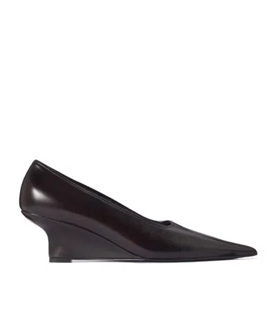 Totême 60mm Sharp Wedge Pumps In Brown