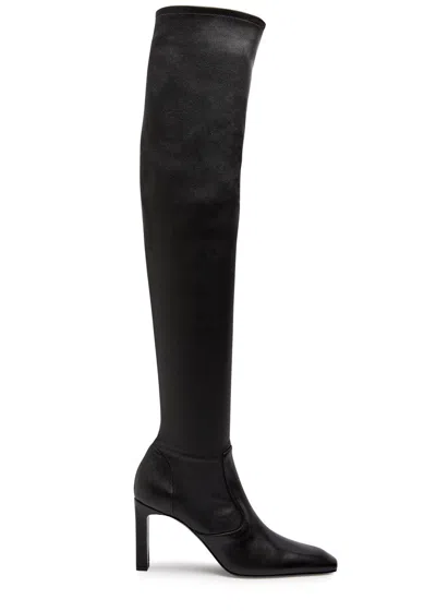 TOTÊME TOTEME 80 STRETCH-LEATHER OVER-THE-KNEE BOOTS