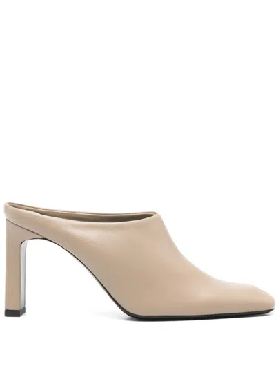 TOTÊME 85MM SQUARE TOE BAR MULES