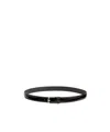 Totême Adjustable Waist Belt In Black