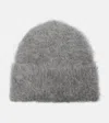 Totême Alpaca-blend Beanie In Gray