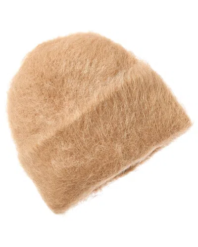 Totême Toteme Alpaca-blend Beanie In Brown