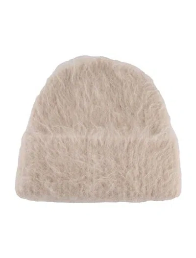 Pre-owned Totême Alpaca Knit Beanie W/tags In Neutrals