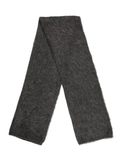 Pre-owned Totême Alpaca Scarf In Gray