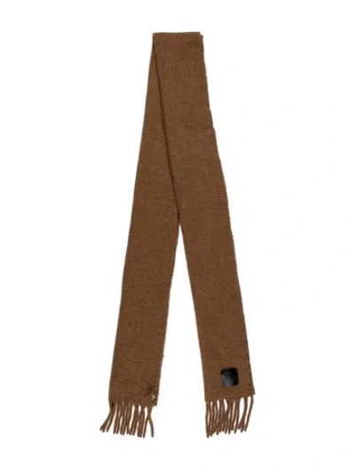 Pre-owned Totême Alpaca Scarf In Neutral