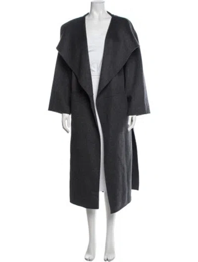 Pre-owned Totême Annecy Wool Coat In Grey