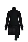 Totême Toteme Double Sleeve Turtleneck Clothing In Black