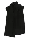 Totême Attached-scarf Blouse In Black