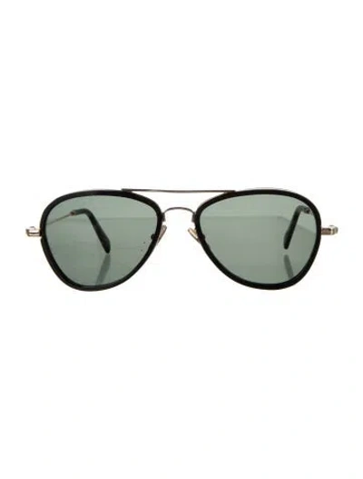 Pre-owned Totême Aviator Tinted Sunglasses In Gold