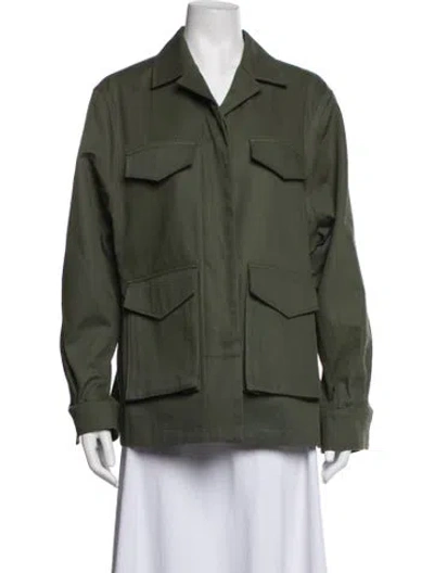 Pre-owned Totême Avignon Utility Jacket In Green